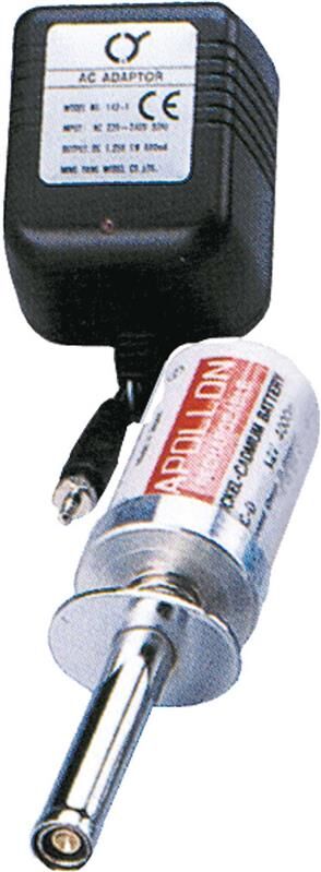 CY STARTAKKU M.KLEMME U.LADEGERÄT 2000MAH / 140-1