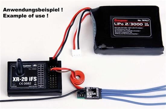 GRAUPNER SCHALTMODUL MULTI SXM 4 FACH / 3971