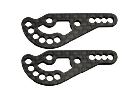 Axial XR10 Carbon Fiber Shock Mounts (2pcs) / AX30752