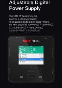 ISDT P10 Dual Smart Charger 1-6A 250W (x2) 10A (2x)...