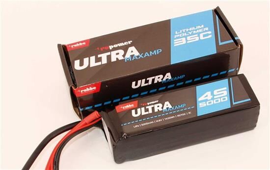 Robbe Modellsport RO-POWER ULTRA MAXAMP 5000MAH 14,8 VOLT 4S 35(70)C LIPO AKKU / 7373