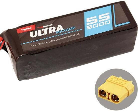 Robbe Modellsport RO-POWER ULTRA MAXAMP 5000MAH 18,5 VOLT 5S 35(70)C LIPO AKKU / 7380