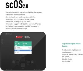 ISDT K1 Dual Charger AC 100W / DC 250Wx2 Ladegerät / K1