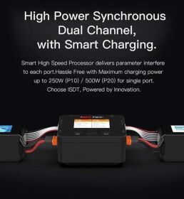 ISDT P20 Dual Smart Charger 1-8S 500W (x2) 20A (2x)...