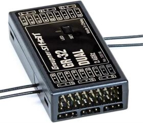 GRAUPNER GR-32 DUAL 2,4GHZ HOTT 16K EMPFÄNGER / 33516