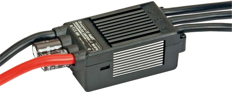 GRAUPNER BRUSHLESS CONTROL+ T 160 OPTO G6 REGLER / S3033