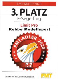 Robbe Modellsport LIMIT PRO PNP MIT EINGEBAUTEN SERVOS UND ANTRIEB, VOLL-GFK/CFK / 2641