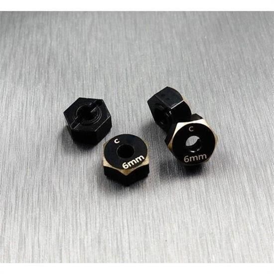 SAMIX CFX-W brass hex adapter (6mm) / SAMcfxw-4063-6