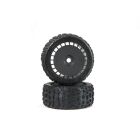 ARRMA Reifensatz dBoots Katar T Belted 6S Glued (Blk) (Paar) / ARA550097