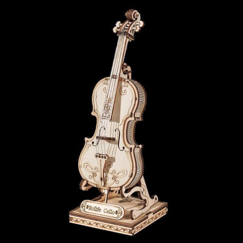 Robotime Cello (Lasercut Holzbausatz) / 15265