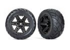 TRAXXAS Rustler® Reifen auf Felge 2.8 RXT schwarz / Anaconda (TSM rated) / TRX6775