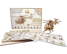 Wooden.City Helikopter  3D-tec Bausatz / 24844