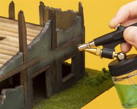 SPRAYCRAFT Easy-to-Use SP15K Airbrush Starter Kit mit...