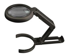LIGHTCRAFT LED-Handlupe 5x mit klappbaren Standfuß  / 492298