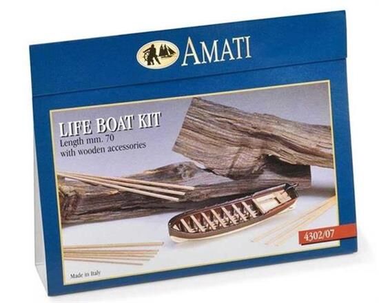 Krick Ruderboot 70 mm Holz/Metallbausatz / 62175
