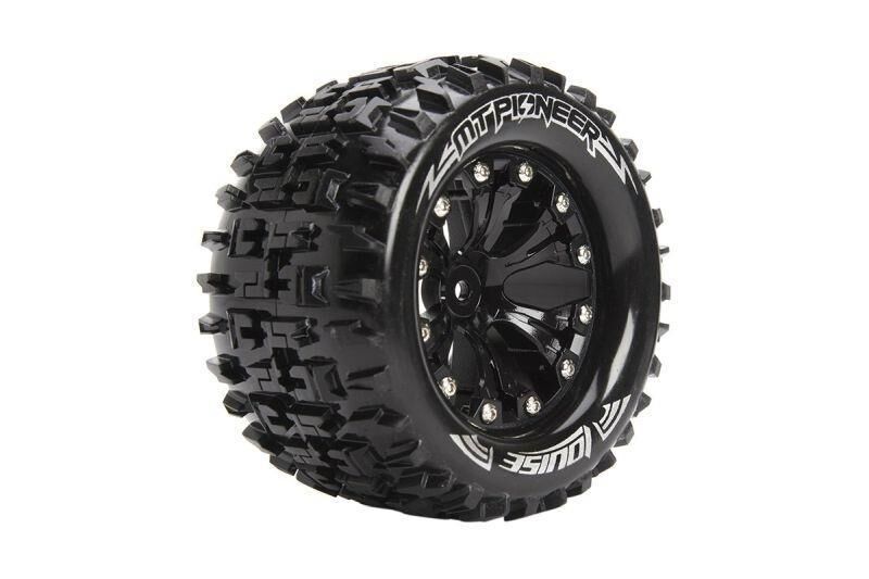 LOUISE MT-Pioneer soft Felge schwarz 1/2 Offset / LOUT3202SBH