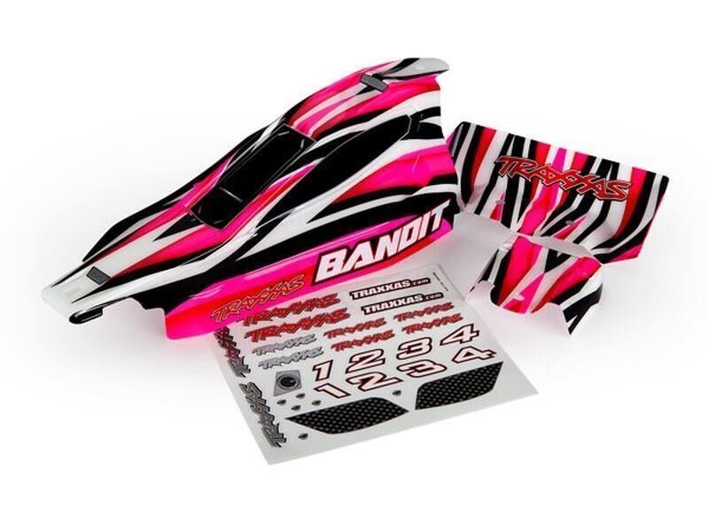 TRAXXAS Karosserie Bandit Prographix pink (lackiert) TRAXXAS x** / TRX2433