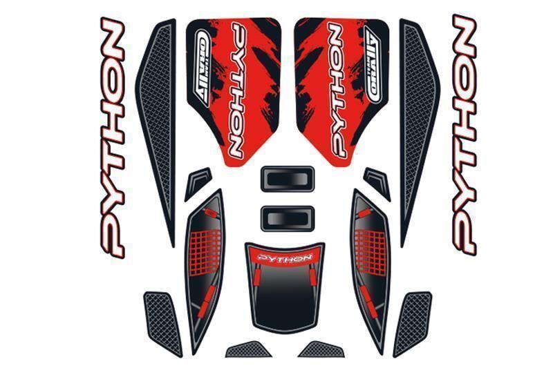 Team Corally Body Decal Sheet  Python XP 6S 2021 1 pc / C-00180-377-2
