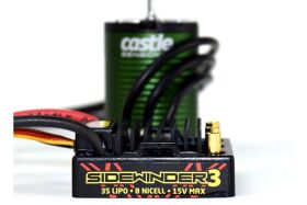 Castle SV-3 Sidewinder Wasser resistent Combo 1-10 Sport...
