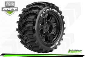 LOUISE MFT X-CYCLONE KRATON 8S Serie Tire Set Mounted...