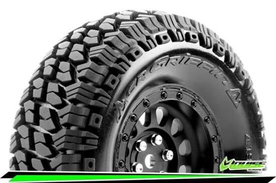 LOUISE CR-GRIFFIN Class 1 1-10 Crawler Räder Super Soft Black 1.9 Hex 12mm / LR-T3344VB