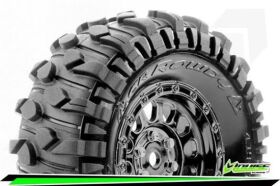 LOUISE CR-ROWDY Class 1 1-10 Crawler Tire Set Mounted...