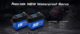 Power HD Servo Power HD LW-20MG MG digital waterproof HV (15.0KG/0.11SEC) / HD-LW-30MG
