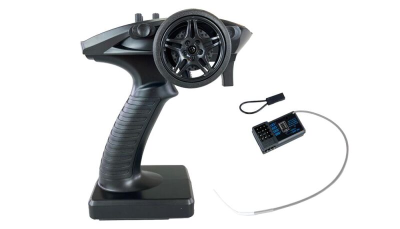 AMEWI Pistolen Fernsteuerung 2,4GHz 3-Kanal mit Empfänger / 009-MA699-B