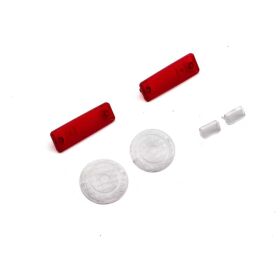 AXIAL Ersatzteil Headlight Tail Light Lense Early Bronco...