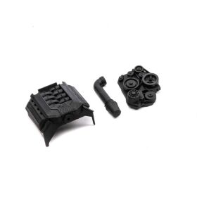 AXIAL Ersatzteil Motor Cover 5.0, Early Bronco SCX10 III...