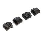 AXIAL Ersatzteil AR45P AR45 Differential Covers, Black SCX10 III / AXI232044