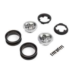 AXIAL Ersatzteil 1.9 Retro Slot Beadlock Wheels, Satin...