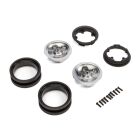AXIAL Ersatzteil 1.9 Retro Slot Beadlock Wheels, Satin (2) / AXI43013