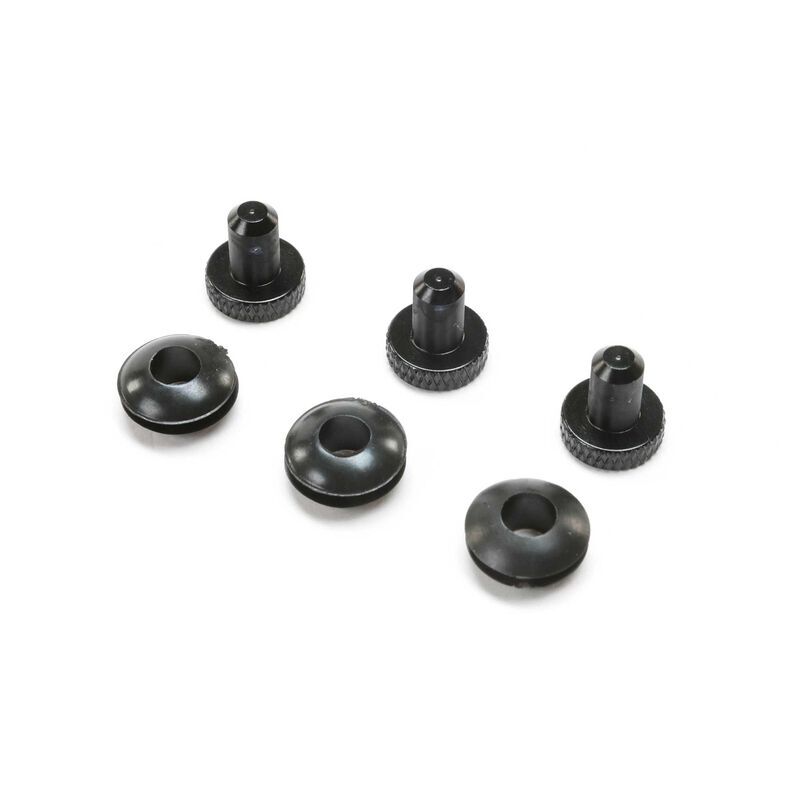 ProBoat Ersatzteil Pro Boat Drain Plug and Grommet Set (3ea) / PRB286065