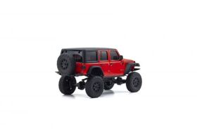 Kyosho Mini-Z 4X4 MX-01 Jeep Wrangler Rubicon Firecracker Red (KT531P) / K.32521R