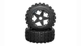 AMEWI Komplettrad vorne Pitbull X evolution, 24mm, 2...