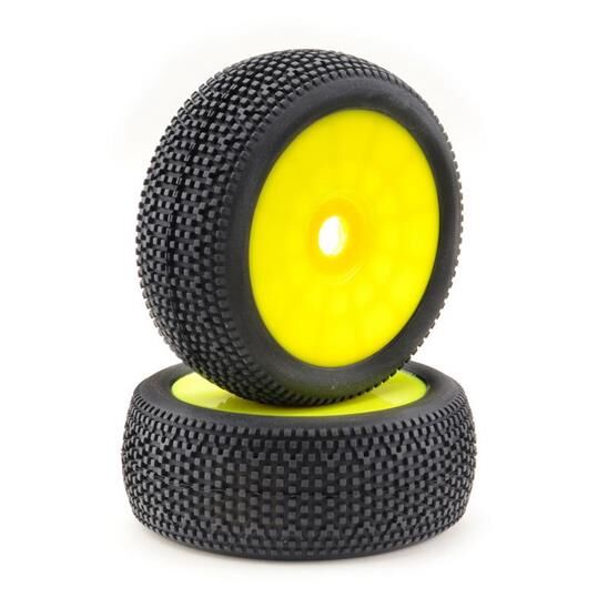 ABSIMA Räderset Buggy Disc "Mini Pin" gelb 1:8 (2 St.) / 2520023