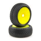 ABSIMA Räderset Buggy Disc "Y Pin" gelb 1:8 (2 St.) / 2520025