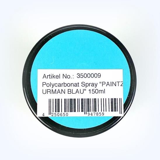 ABSiMA Lexan Farbe / Polycarbonat Spray "PAINTZ URMAN BLAU" 150ml / 3500009