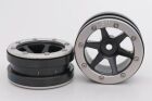 Metsafil CRAWLER Felgen Beadlock Wheels PT- Slingshot Schwarz/Silber 1.9 (2 St.)  / MT0030BS