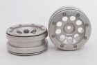 Metsafil CRAWLER Felgen Beadlock Wheels PT- Ecohole Silber/Silber 1.9 (2 St.)  / MT0050SS