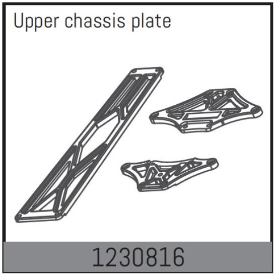 ABSIMA Oberes Chassis Set / 1230816
