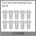 ABSIMA M3*8 Senkkopf-Schrauben selbstschneidend (10 St.) / 1230888