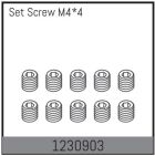 ABSIMA M4*4 Madenschrauben (10 St.) / 1230903