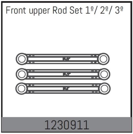 ABSIMA Obere Querlenker vorne 1°/2°/3° / 1230911