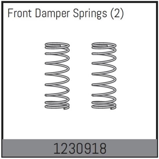 ABSIMA Dämpferfeder vorne (2 St.) / 1230918