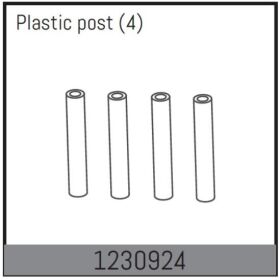 ABSIMA Kunststoffpfosten (4 St.) / 1230924