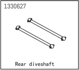 ABSIMA Gelenkwelle hinten (2 St.) - Yucatan / 1330627