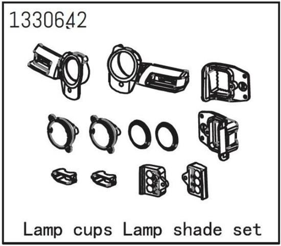 ABSIMA Lampensockel- und Schirmsatz - Yucatan / 1330642
