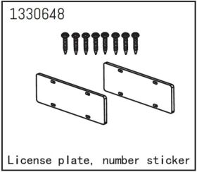 ABSIMA Nummernschild mit Aufkleber - Yucatan / 1330648